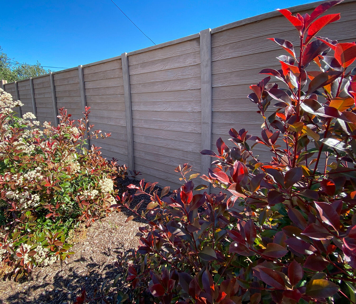 WoodCrete® Privacy Fence